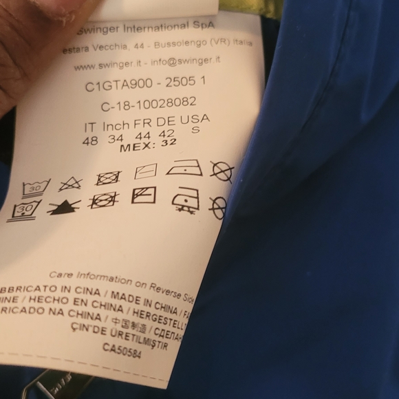 Versace Jeans Blue and Black Jacket - Picture 3 of 16